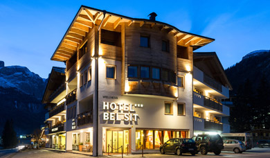 Hotel Bel Sit in Corvara Winter Holiday